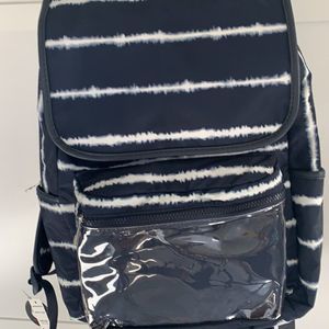 No Boundaries Tie-dye Flap Backpack w/pocket